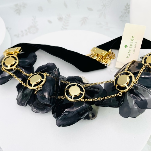 KATE SPADE Blooming Statement Necklace Choker - Picture 2 of 3